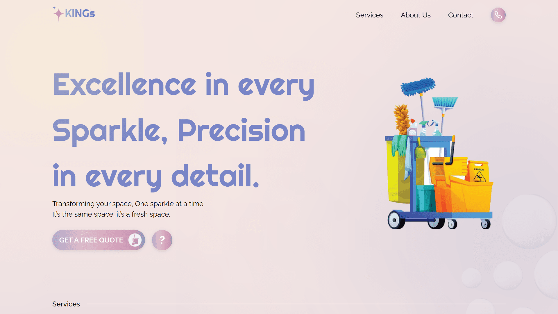 Kings-precise cleaning